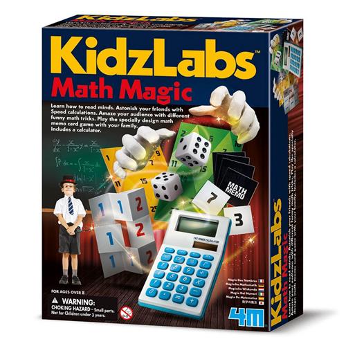 4M KidzLabs Math Magic Sæt | Sort | 6-10