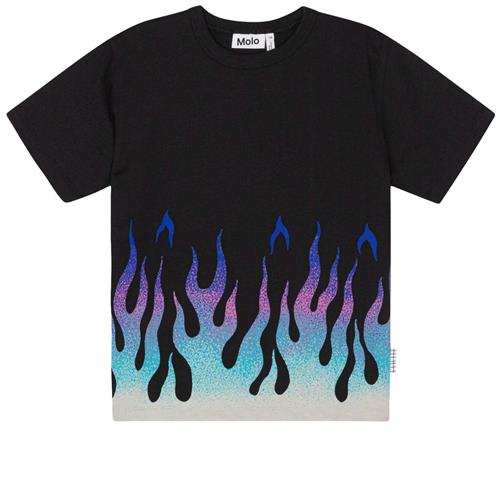 Molo GOTS Riley T-shirt Lit | Sort | 92 cm