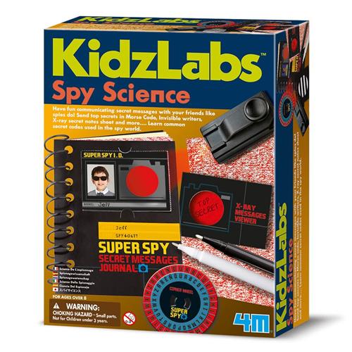 4M KidzLabs Spy Science Spion Kit |  | 6-10