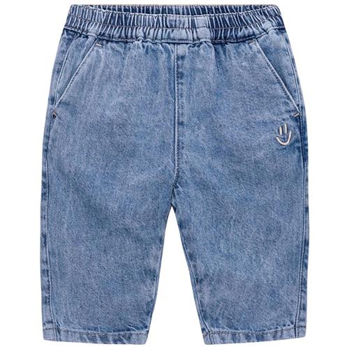 Se Molo Sois Bukser Bleach Denim | Blå | 62 cm ved Babyshop