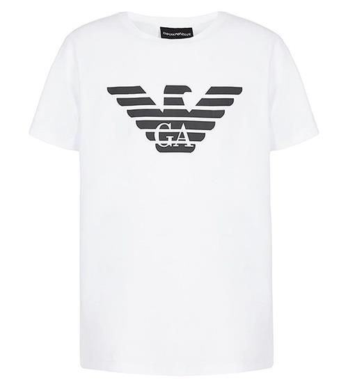 Emporio Armani Emporio Armani T-shirt - Hvid m. Navy