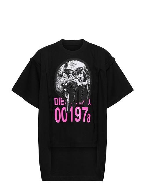 Se Diesel Tamelia T-Shirt Diesel Black ved Booztlet