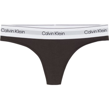 Calvin Klein Trusser Modern Cotton Naturals Thong Brun Large Dame