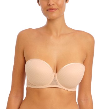 Freya Bh Tailored Underwire Moulded Strapless Bra Beige B 85 Dame