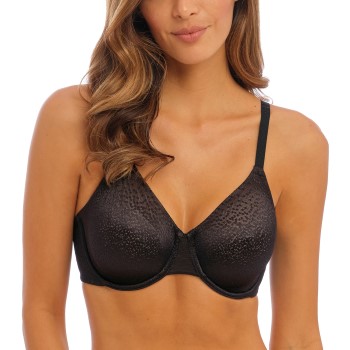 Wacoal Bh Back Appeal Underwire Bra Sort nylon C 75 Dame