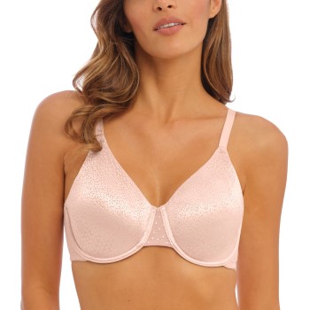 Wacoal Bh Back Appeal Underwire Bra Rosa nylon C 85 Dame