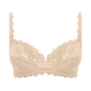 Se Wacoal Bh Elgantine Underwired Bra Creme D 80 Dame ved Timarco