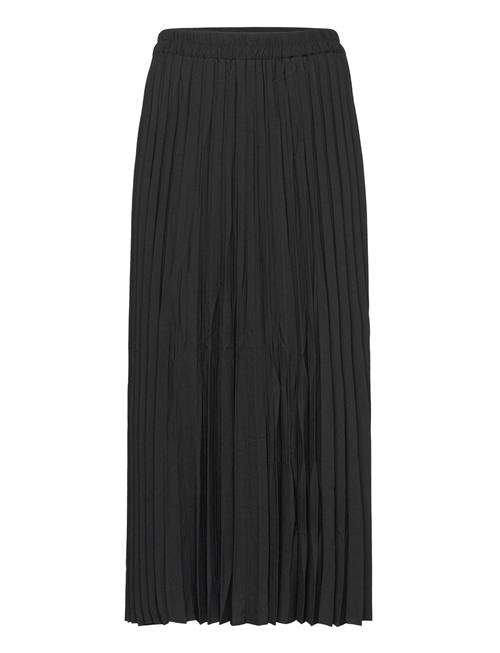 Selected Femme Slfalice-Alexis Mw Midi Plisse Skirt Selected Femme Black