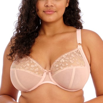 Elomi Bh Namrah Underwire Bandless Plunge Bra Pudder F 90 Dame