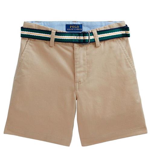 Polo Ralph Lauren Shorts - Bedford - Khaki m. BÃ¦lte