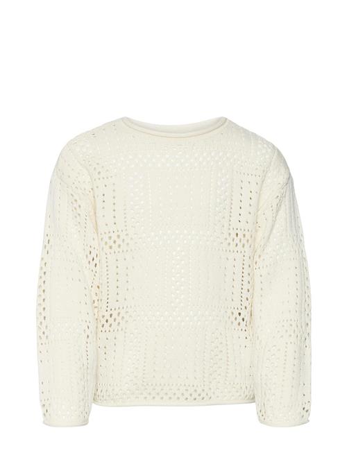 Vero Moda Girl Vmoda Ls O-Neck Pullover Girl Vero Moda Girl Cream