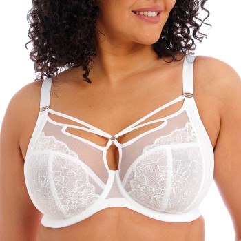 Elomi Bh Brianna Underwire Plunge Bra Hvid F 90 Dame