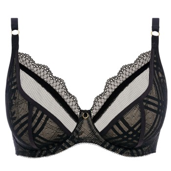 Freya Bh Fatale UW Plunge Bra Sort D 75 Dame