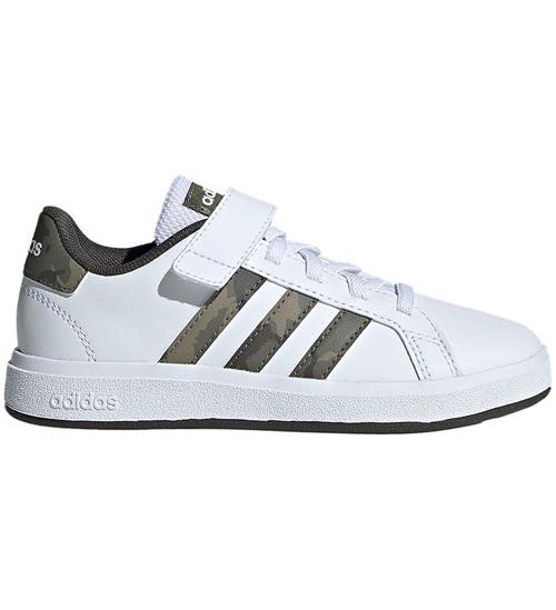 Se adidas Performance Sko - GRAND COURT 2.0 EL - Hvid/GrÃ¸n ved KidsWorld