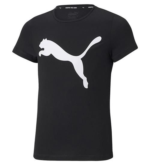 Puma Puma T-Shirt - ACTIVE Tee - Sort m. Print