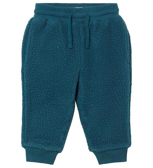 Stella McCartney Kids Stella McCartney Kids Fleecebukser - PetroleumsblÃ¥ m. RÃ¦v