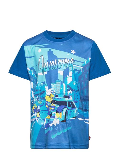 Se LEGO kidswear Lwtano 124 - T-Shirt S/S LEGO Kidswear Blue ved Booztlet