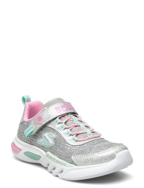 Skechers Girls Glow Brites - Dazzle Force Skechers Grey