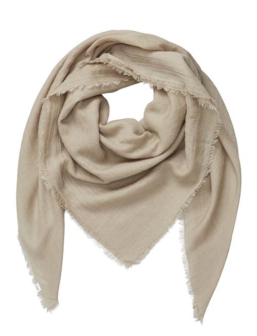 Se Becksöndergaard Mill Scarf Becksöndergaard Beige ved Booztlet