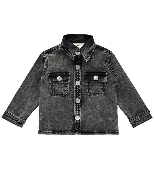 Se The New Denim Jakke - Grey Denim Wash ved KidsWorld