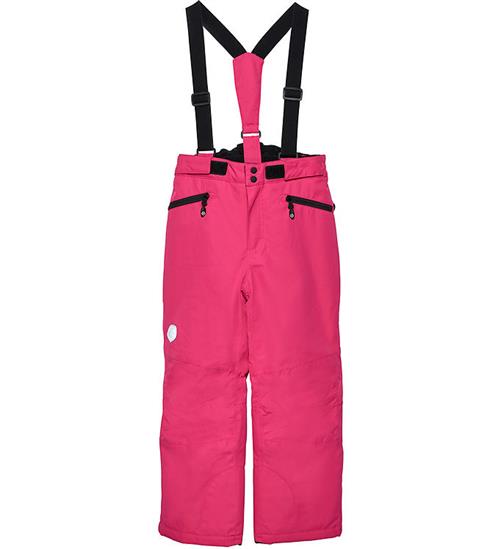 Color Kids Skibukser m. Seler - Fuchsia Purple