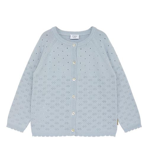 Se Hust and Claire Cardigan - Strik - HCCillja - Blue Flax ved KidsWorld