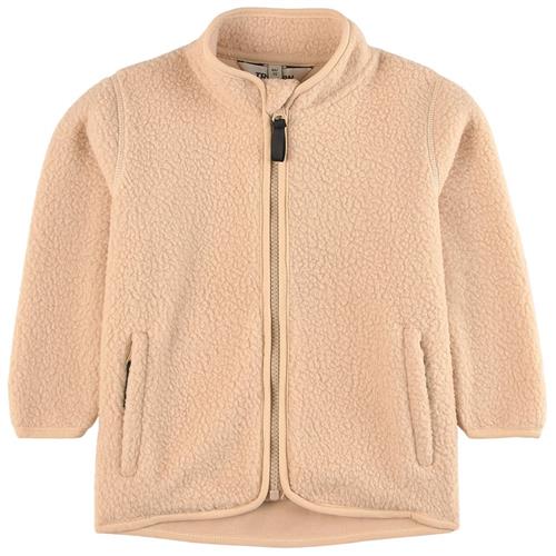 Tretorn Farhult Pile Fleecejakke Fog | Beige | 122/128 cm