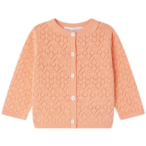 Bonpoint Clayel Cardigan Aprikos | Orange | 6 months