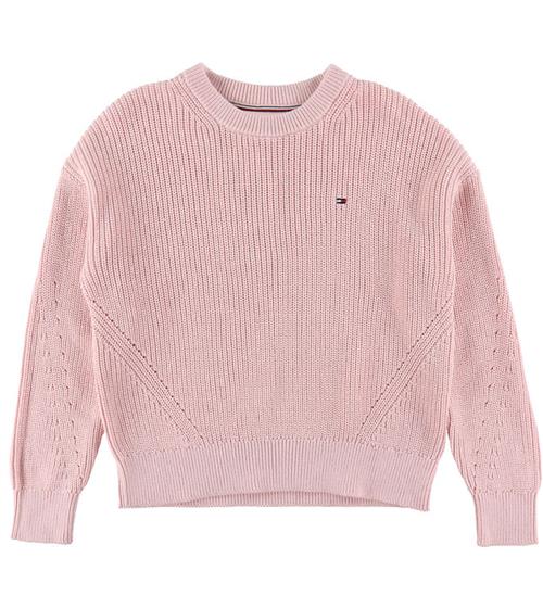 Tommy Hilfiger Bluse - Strik - Whimsy Pink