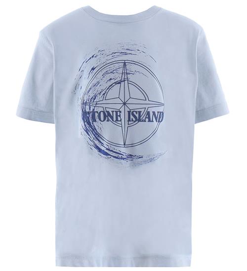 Stone Island Stone Island T-shirt - BlÃ¥ m. Navy