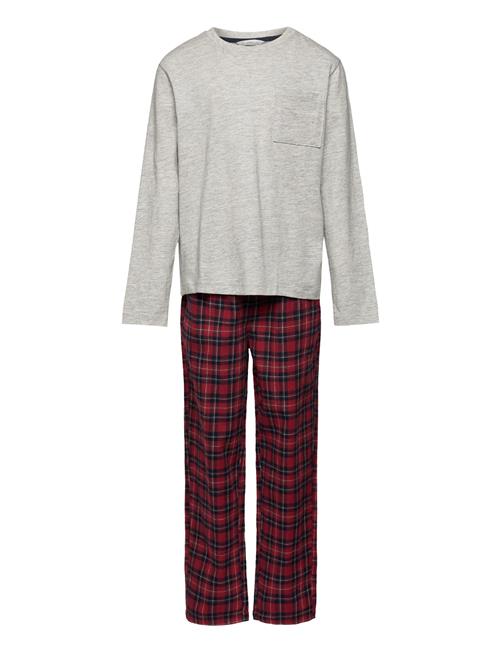 Two-Pieces Check Long Pyjamas Mango Patterned