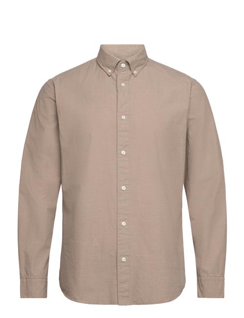 Selected Homme Slhslimrick-Poplin Shirt Ls Noos Selected Homme Beige