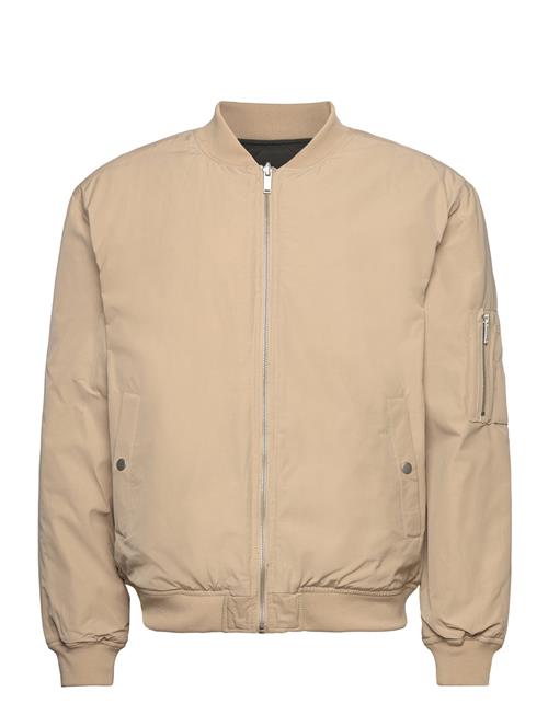 Lindbergh Reversible Bomber Jacket Lindbergh Beige