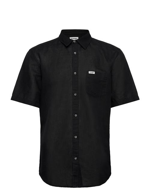 Ss 1 Pkt Shirt Wrangler Black