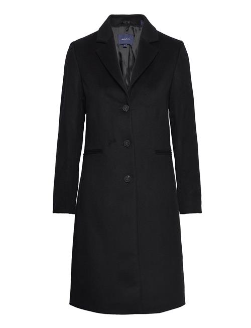 GANT Wool Blend Tailored Coat GANT Black