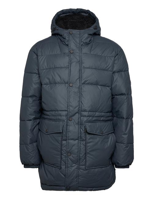 Hunter Mens Intrepid Long Puffer Hunter Navy