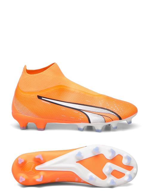 Se PUMA Ultra Match+ Ll Fg/Ag PUMA Orange ved Booztlet