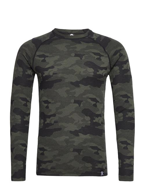 Bula Camo Merino Wool Crew Bula Green