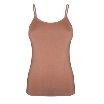 Magic Bamboo Cami Top Mokka X-Large Dame