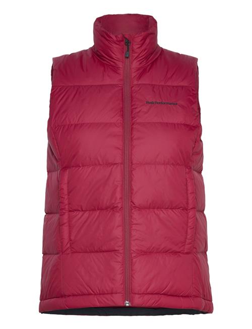 Peak Performance W Frost Explorer Vest Peak Performance Red