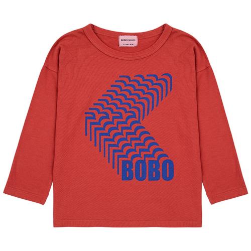 Se Bobo Choses Bobo Shadow Langærmet T-shirt Rød | Rød | 2-3 years ved Babyshop