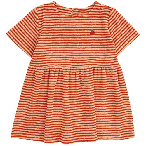 Se Bobo Choses Stribet Baby-kjole Orange | Orange | 6 months ved Babyshop