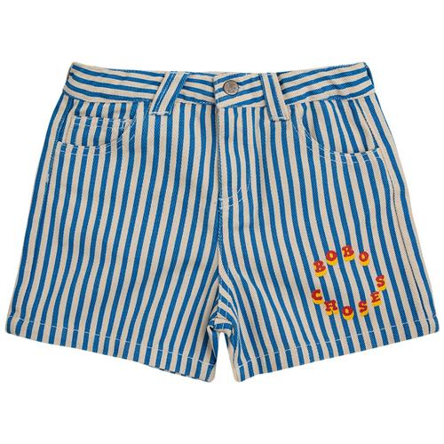 Bobo Choses B.C Circle Stribet Shorts Blå | Blå | 6-7 years