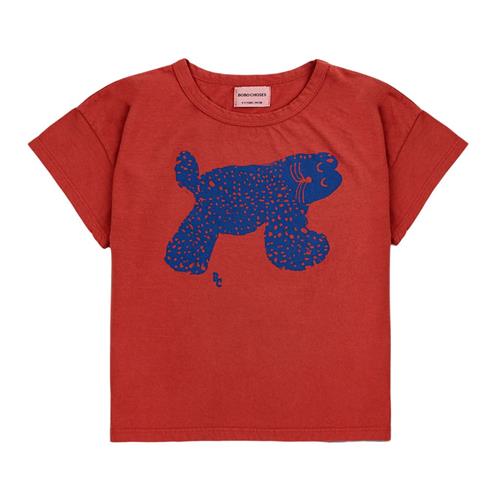 Se Bobo Choses Big Cat T-Shirt Rød | Rød | 2-3 years ved Babyshop