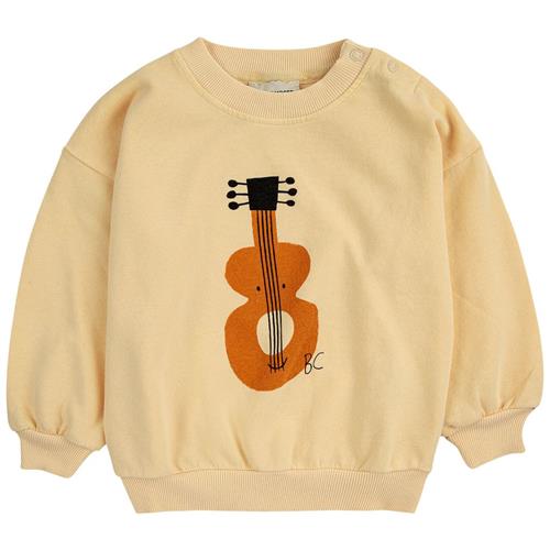 Bobo Choses Acoustic Guitar Baby Sweatshirt Gul | Gul | 24 months