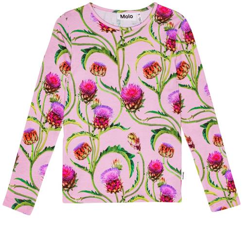 Molo GOTS Rose Langærmet T-shirt Artichoke Glow 104cm  Lyserød  104 cm  kvinde