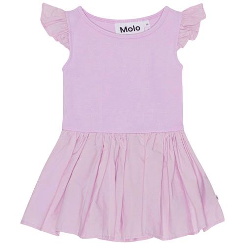 Se Molo GOTS Cimi Kjole Alpine Glow 62 cm  Lilla  62 cm  kvinde ved Babyshop