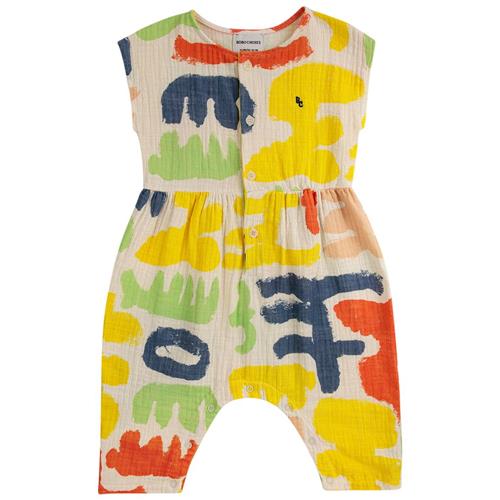 Bobo Choses Carnival Mønstret Jumpsuit Naturhvid |  | 6 months