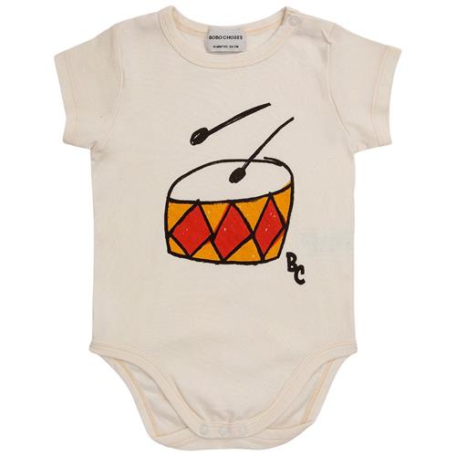 Bobo Choses Play The Drum Babybody Naturhvid |  | 24 months