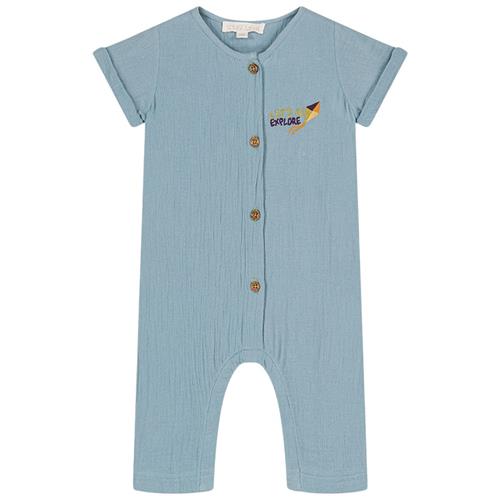 Se Louise Misha Botama Jumpsuit Stone Blue | Blå | 3 months ved Babyshop